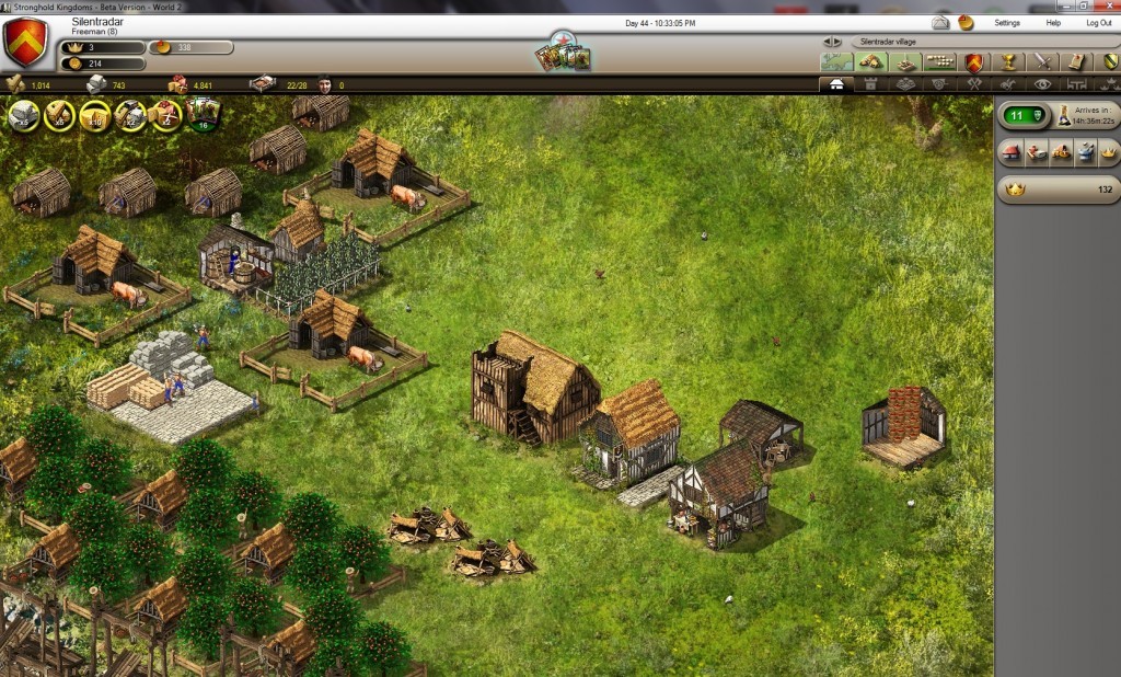 move zone of my village stronghold kingdoms